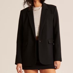 Abercrombie & Fitch Black Blazer